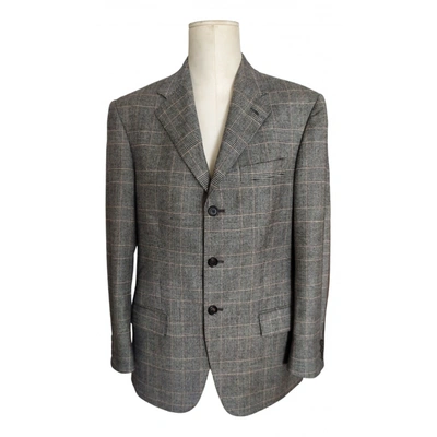 Pre-owned Loro Piana Wool Vest In Grey