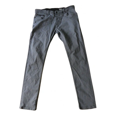 Pre-owned Salsa Trousers In Grey