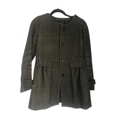 Pre-owned Isabel Marant Wool Coat In Anthracite