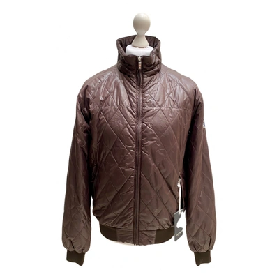 Pre-owned North Sails Puffer In Brown