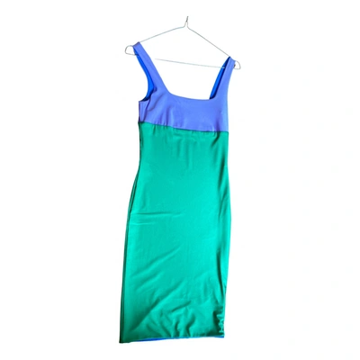 Pre-owned Fausto Puglisi Mini Dress In Multicolour