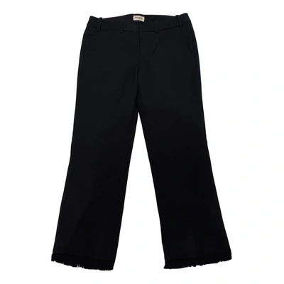 Pre-owned Zadig & Voltaire Trousers In Black