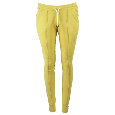 Pre-owned Cotton Citizen Trousers In Yellow