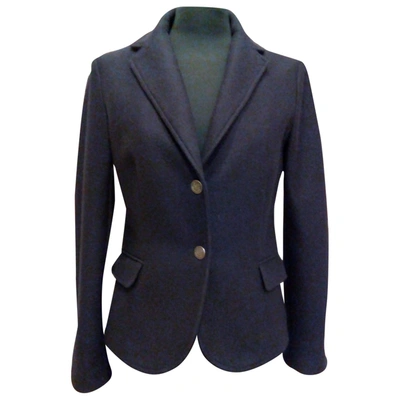 Pre-owned Marina Yachting Wool Blazer In Navy