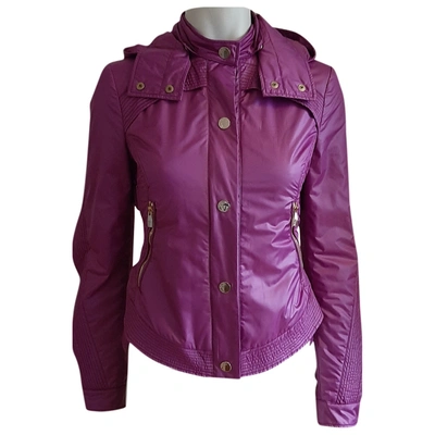 Pre-owned Versace Jacket In Purple
