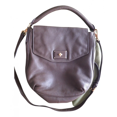 Pre-owned Marc Jacobs Leather Crossbody Bag In Brown