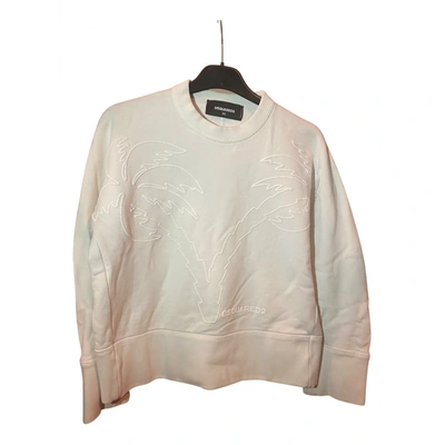 Pre-owned Dsquared2 Sweatshirt In White