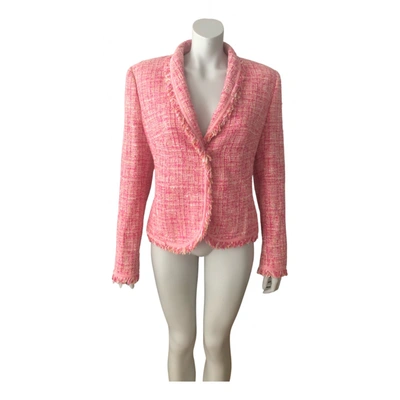 Pre-owned Escada Short Vest In Pink