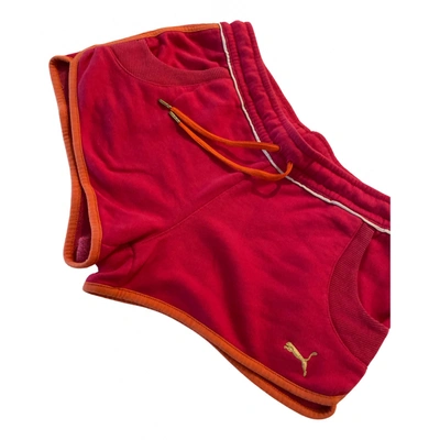 Pre-owned Puma Shorts In Pink