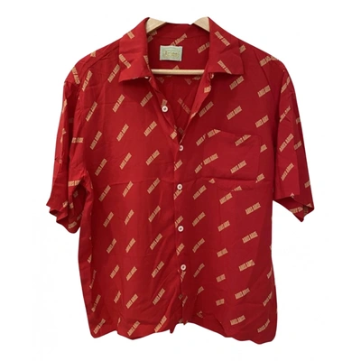 Pre-owned Aries Shirt In Red