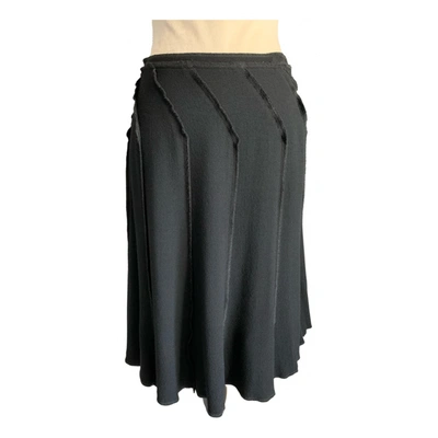 Pre-owned Sonia Rykiel Mid-length Skirt In Black