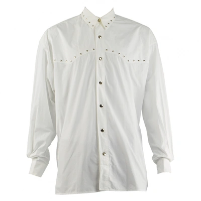 Pre-owned Claude Montana Shirt In White