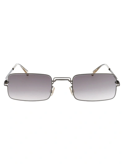 Mykita Mmcraft003 Sunglasses In 051 Shinygraphite Originalgrey Gradient