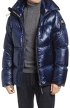 Canada Goose Black Disc Crofton Packable Puffer In Blue