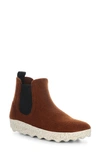 Asportuguesas Caia Chelsea Boot In 002 Brown Tweed/ Felt