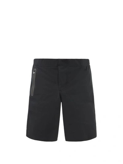 On Waterproof Technical-shell Running Shorts In Black