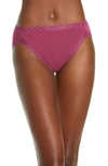 Natori Bliss Cotton French Cut Briefs In Port