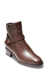 Cole Haan Wylie Water Resistant Bootie In Chestnut