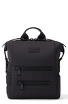 Dagne Dover Small Indi Water Resistant Diaper Backpack In Onyx