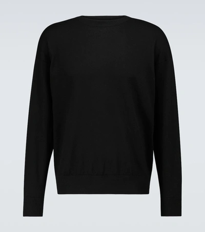 Givenchy Wool Sweater With Bandana Patch In Black