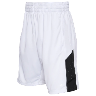 Eastbay Mens  Jump Shot Basketball Shorts In White/black