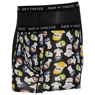Pair Of Thieves Mens  Superfit Boxer Brief In Black/white