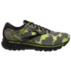 Brooks Men's Ghost 14 Running Sneakers From Finish Line In Olive/punch/black
