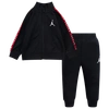 Jordan Boys  Jacket And Pants Set In Black/white