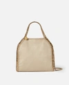 Stella Mccartney Falabella Mini Tote Bag In Butter Cream