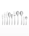 Nambe 45-piece Bend Stainless Steel Flatware Set In Silver