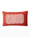 JONATHAN ADLER POMPIDOU PATH PILLOW, PERSIMMON,PROD244580299