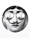 Fornasetti Tema E Variazioni N. 373 Parisian Sunglasses & Mustache Wall Plate