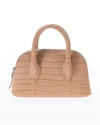Joanna Maxham Mini Lady D Dome Top-handle Bag In Beige