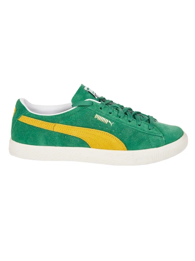 Puma Suede Sneakers Verdi E Gialle ModeSens