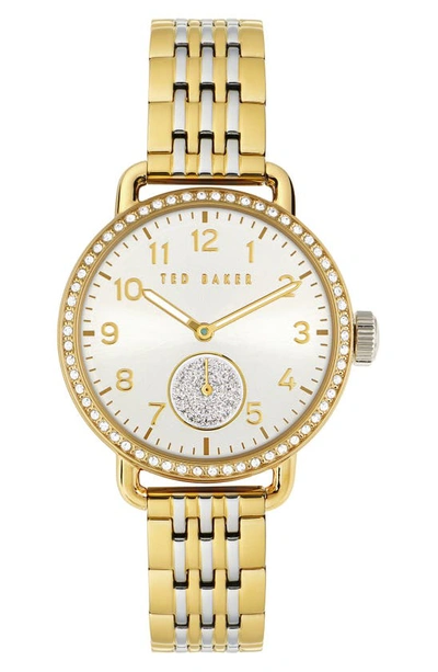 Ted Baker Hannahh Bracelet Watch, 34mm In Gold