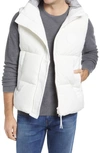 Canada Goose Everett Pastel Down-quilted Vest In Northstar White