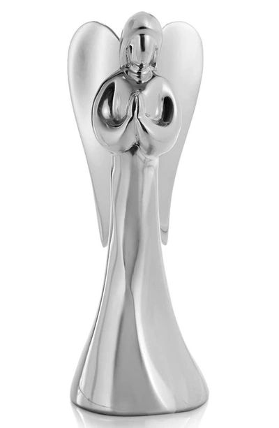 Nambe Holiday Angel Figurine, 9" In Silver