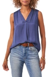 VINCE CAMUTO RUMPLED SATIN BLOUSE,9131070