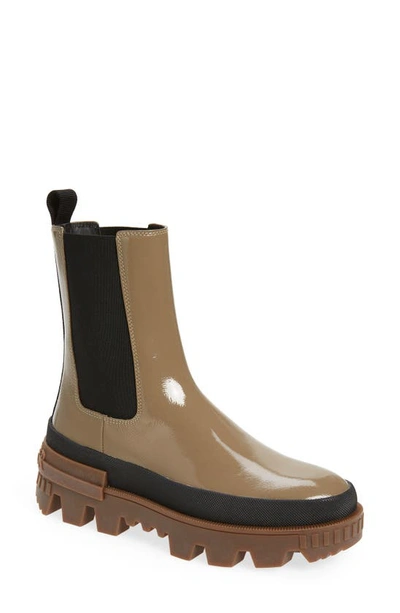 Moncler Stivali Coralyne Ankle Boots Marrone In Brown