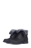 Barbour Hamsterly Faux Fur Lined Boot In Black