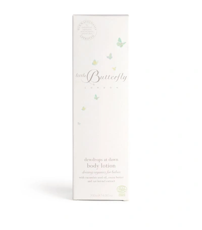 Little Butterfly London Dewdrops At Dawn Body Lotion In White
