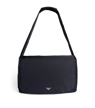 Emporio Armani Changing Bag In Navy