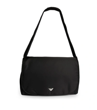 Emporio Armani Changing Bag In Black