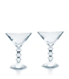 BACCARAT SET OF 2 VÉGA MARTINI GLASSES,14919089