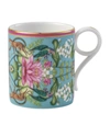 Wedgwood Wonderlust Menagerie Mug, Small In Aqua Multi