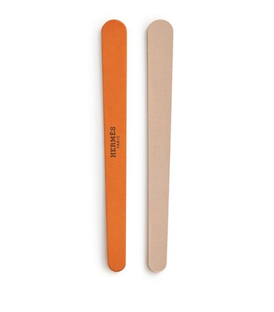 Hermes Nail Files (set Of 12) In Multi