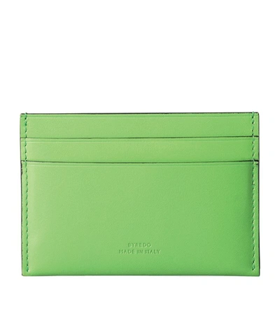 Byredo Leather Card Holder In Green