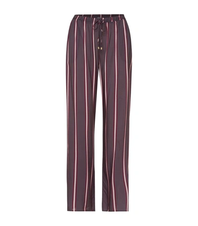 Hanro Women's Sleep & Lounge Striped Pajama Bottoms In Sleek Stripe