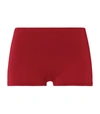 Hanro Touch Feeling Boyleg Briefs In Blood Orange