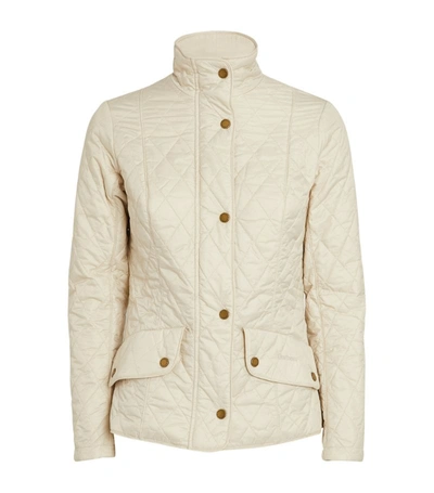 Barbour Flyweight Cavalry Quilted Jacket In Multi